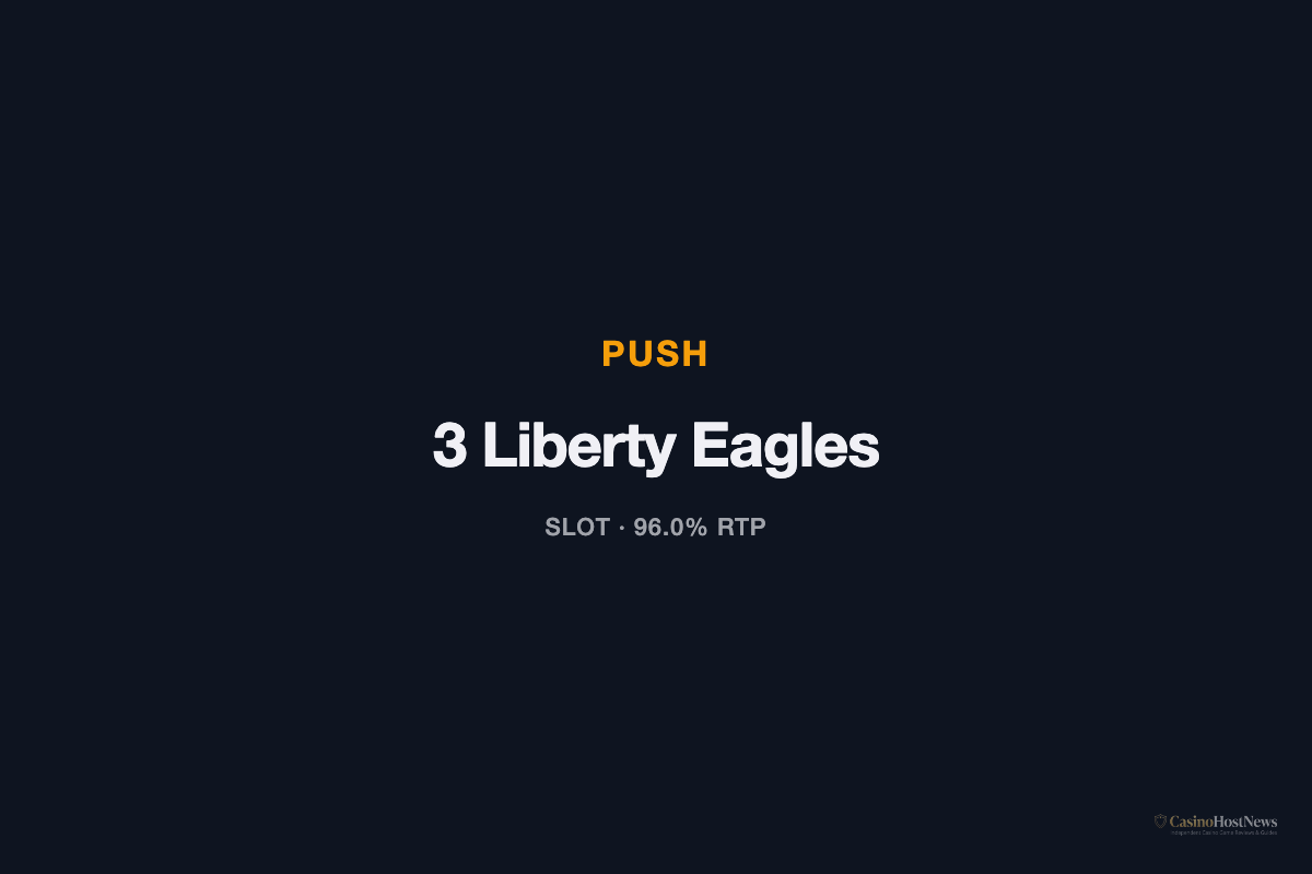 3 Liberty Eagles slot technical specifications by push