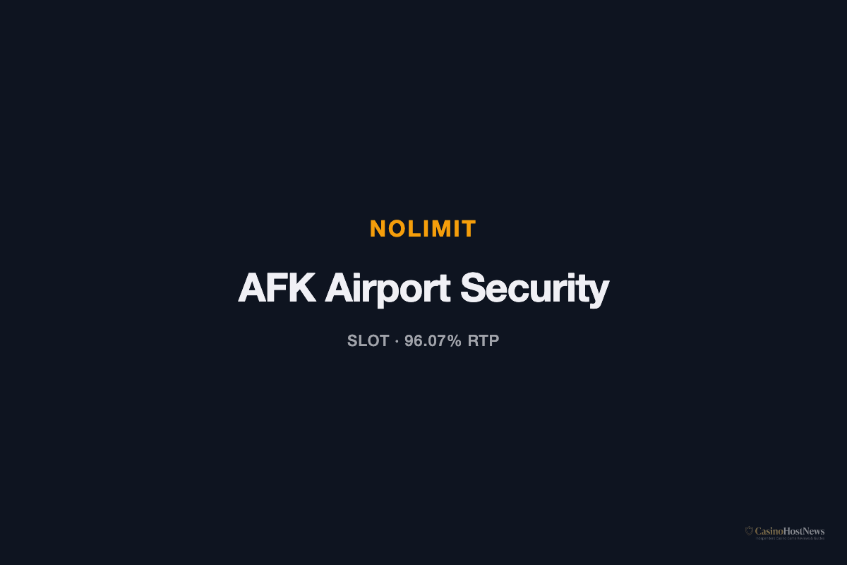 AFK Airport Security slot technical specifications by nolimit