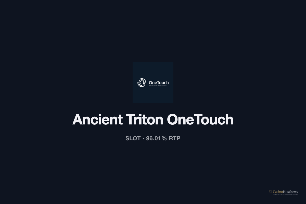 Ancient Triton OneTouch slot technical specifications by onetouch