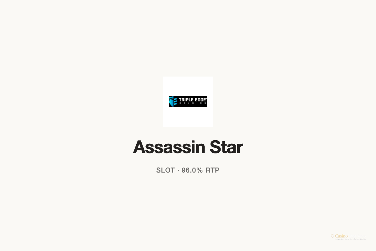 Assassin Star slot technical specifications by triple-edge-studios