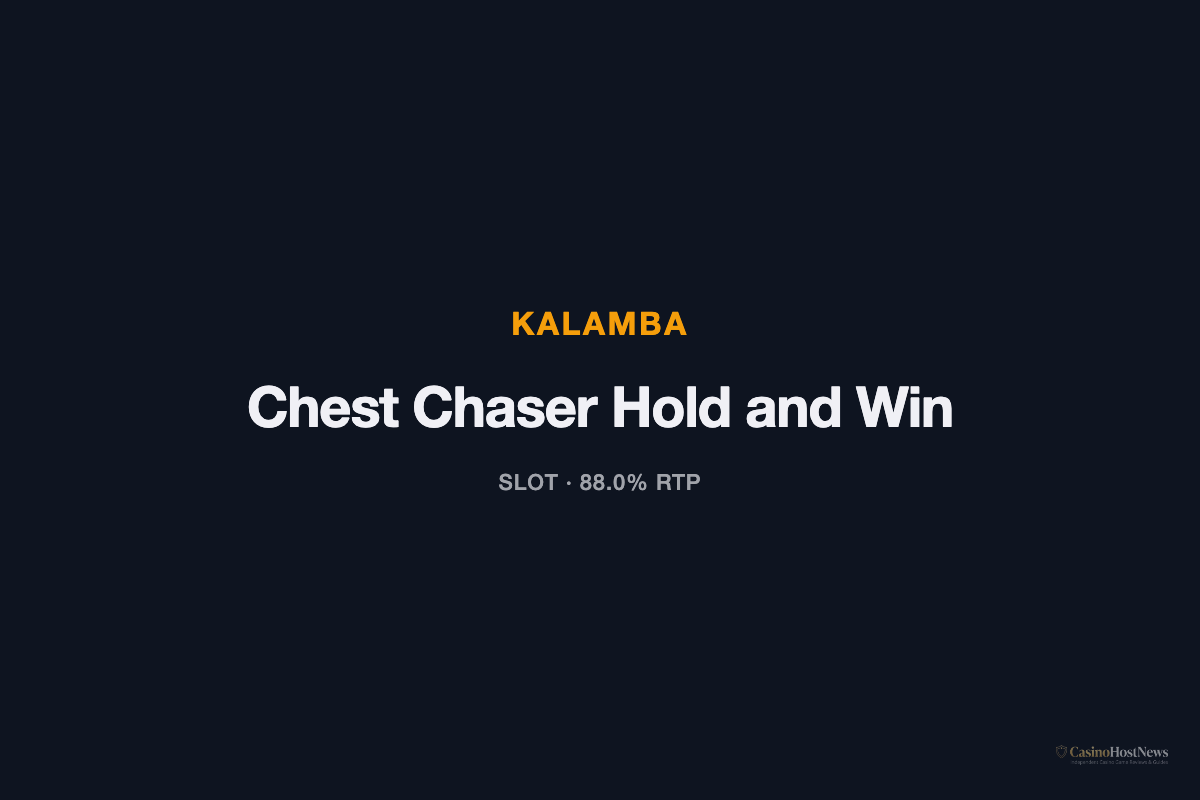 Chest Chaser Hold and Win slot technical specifications by kalamba