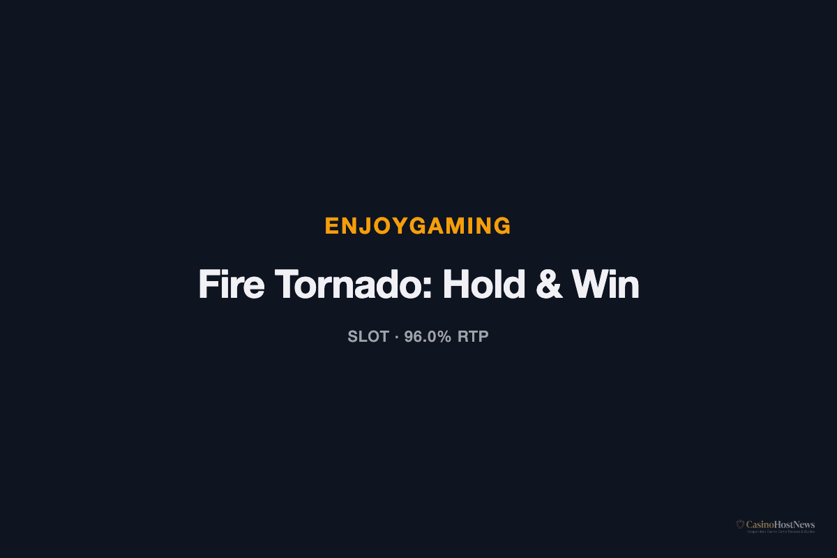 Fire Tornado: Hold & Win slot technical specifications by enjoygaming