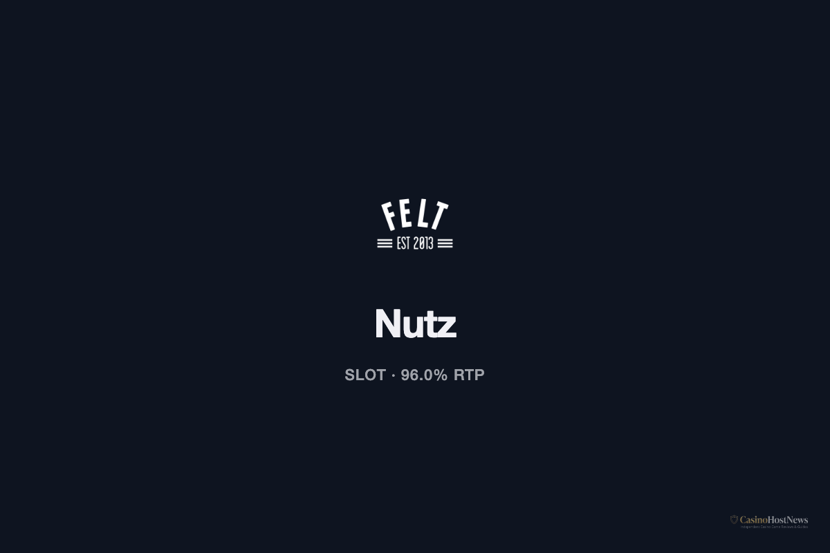 Nutz slot technical specifications by felt-gaming