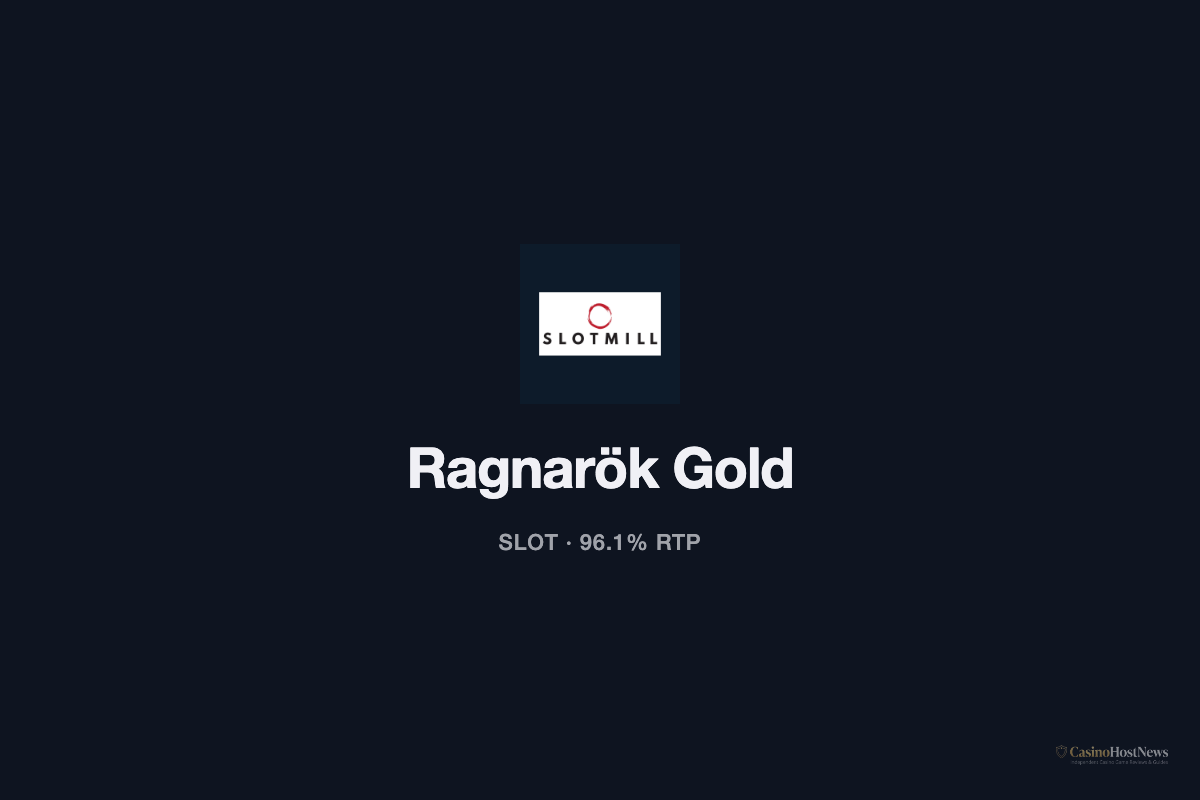Ragnarök Gold slot technical specifications by slotmill