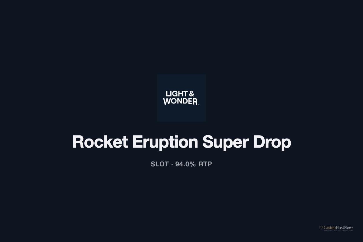 Rocket Eruption Super Drop slot technical specifications by light-wonder