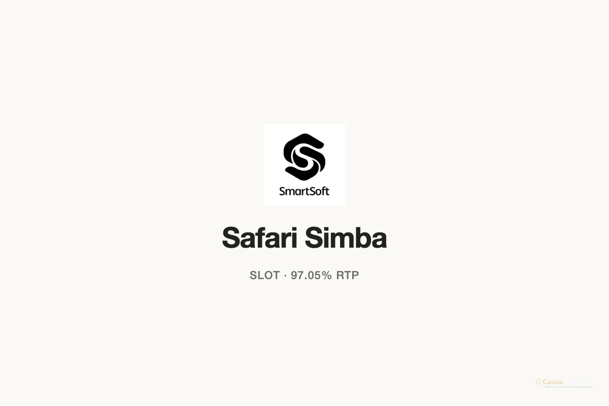 Safari Simba slot technical specifications by smartsoft-gaming